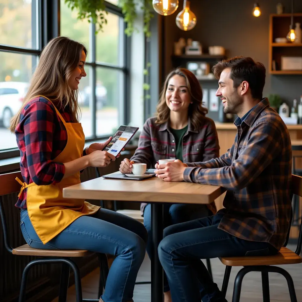 Professional business solutions illustration